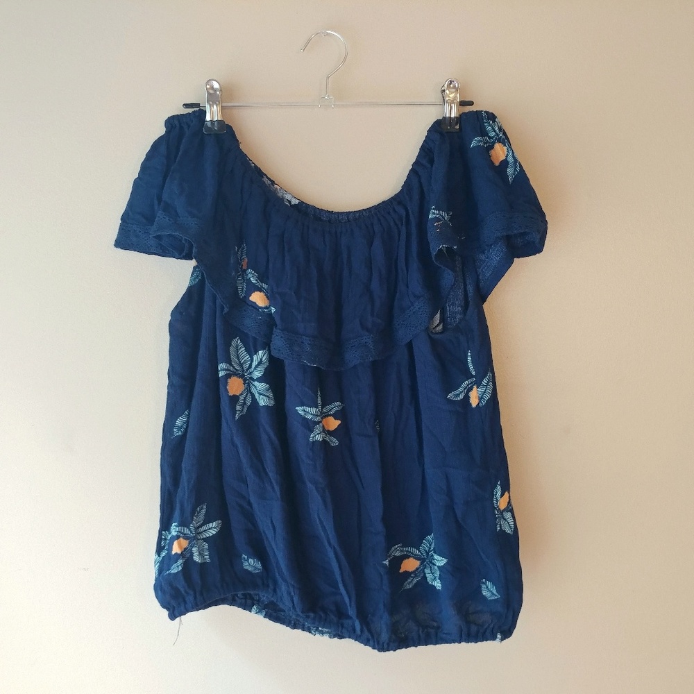 Mossimo Off-Shoulder Top - Picture 2 of 5